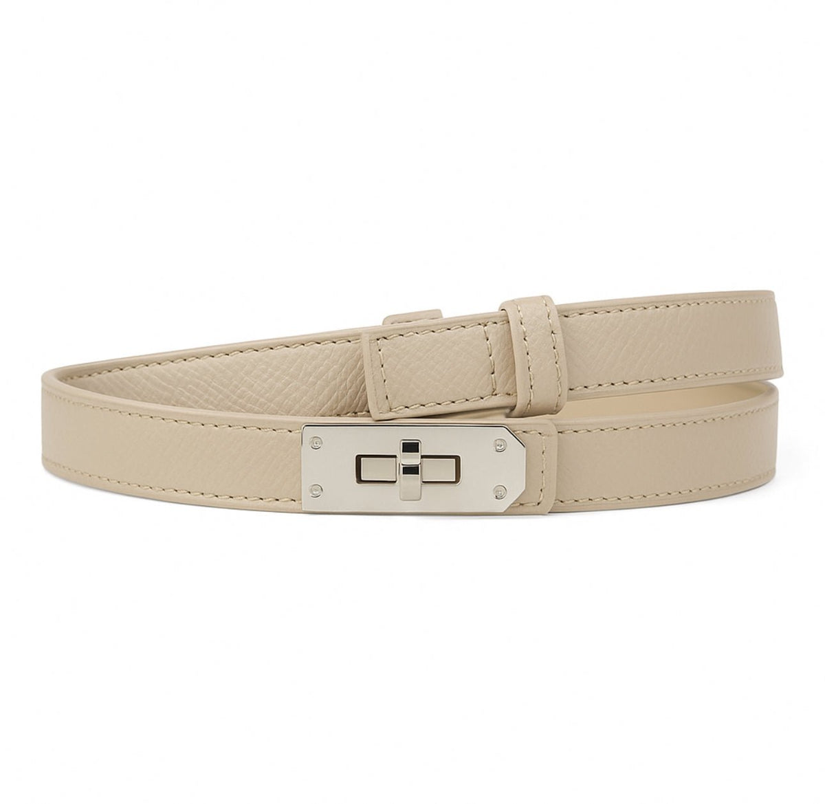 Ceinture Crème - Instant Cuir